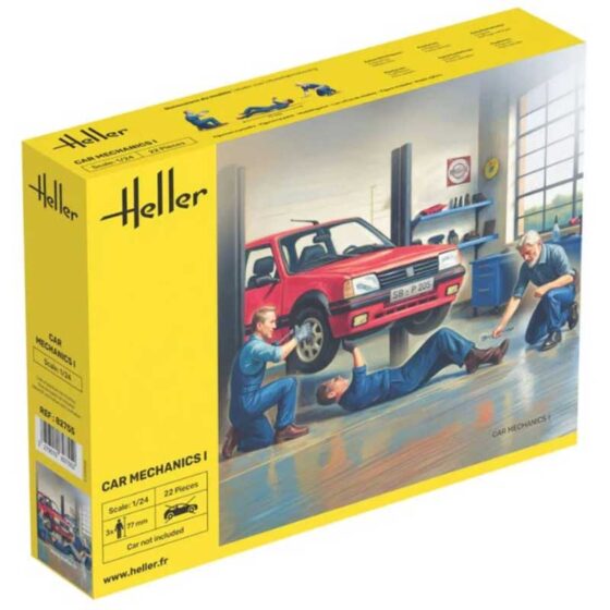 Heller Car Mechanics I (1/24) 82755 Heller Car Mechanics I (1/24) 82755