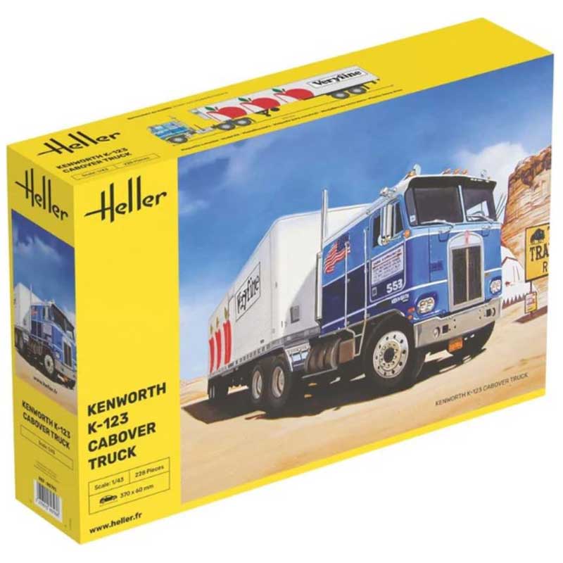 Heller Kenworth K-123 Cabover Truck (1/43) 80793