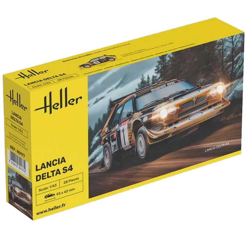 Heller Lancia Delta S4 (1/43) 80177