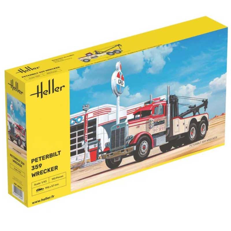 Heller Peterbilt 359 Wrecker (1/43) 80794