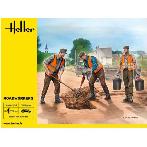 Heller Road Workers (1/24) 82754 Heller Road Workers (1/24) 82754