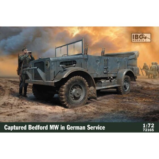 IBG Models Captured Bedford MW in German Service (1/72) 72165 IBG Models Captured Bedford MW in German Service (1/72) 72165