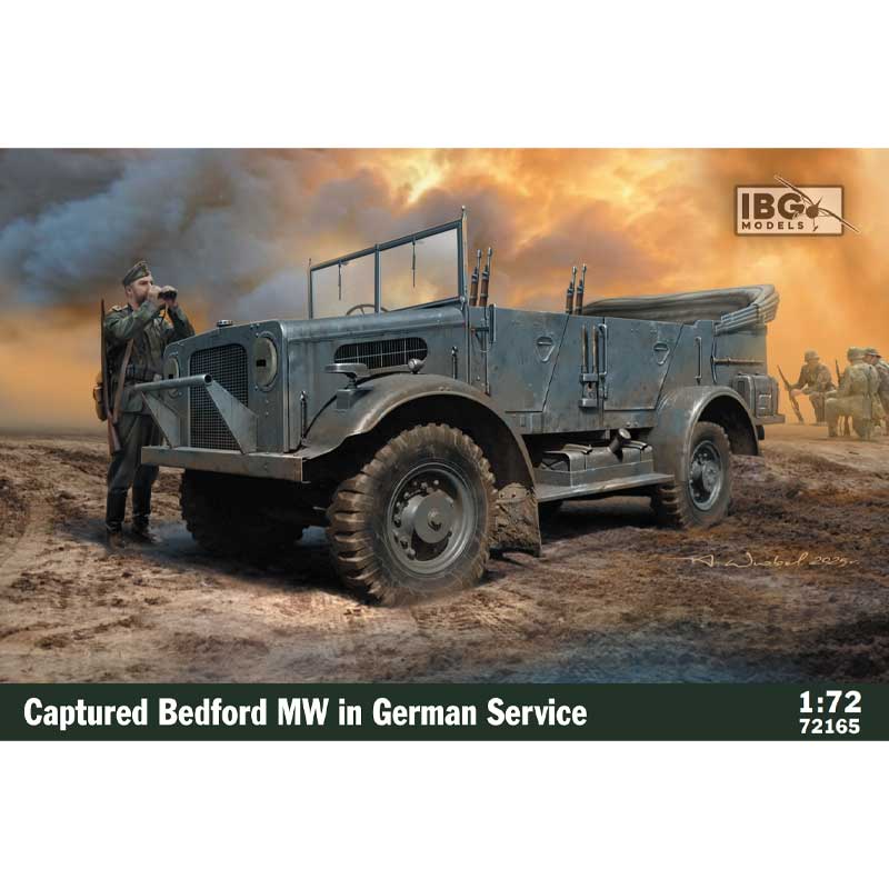 IBG Models Captured Bedford MW in German Service (1/72) 72165