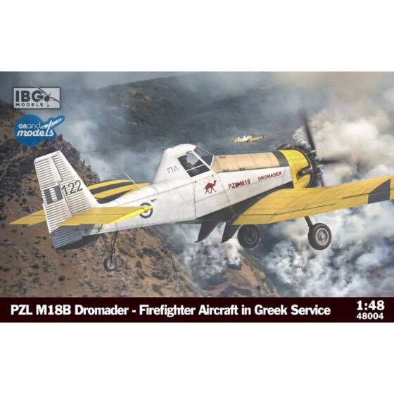 IBG Models PZL M18 Dromader - Firefighter Aircraft (1/48) 48004 IBG Models PZL M18 Dromader - Firefighter Aircraft (1/48) 48004