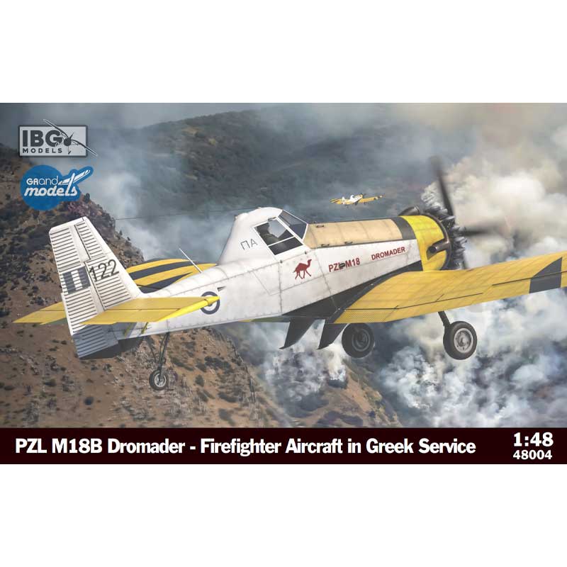 IBG Models PZL M18 Dromader – Firefighter Aircraft (1/48) 48004