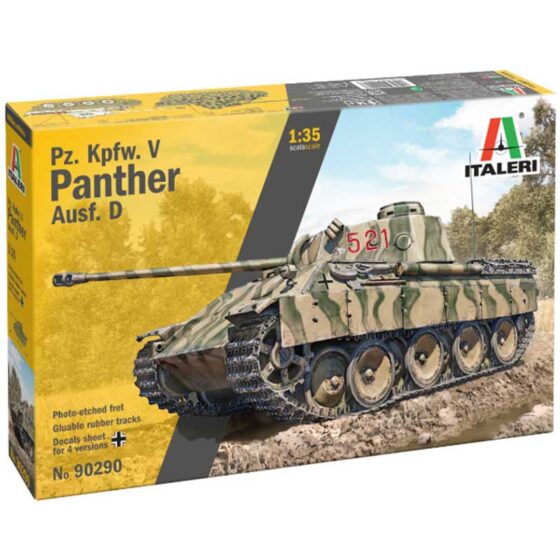 Italeri Pz. Kpfw. V Panther Ausf. D (1/35) 90290 Italeri Pz. Kpfw. V Panther Ausf. D (1/35) 90290