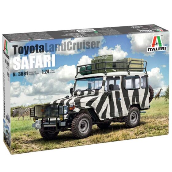 Italeri Toyota Land Cruiser Safari (1/24) 3681 Italeri Toyota Land Cruiser Safari (1/24) 3681