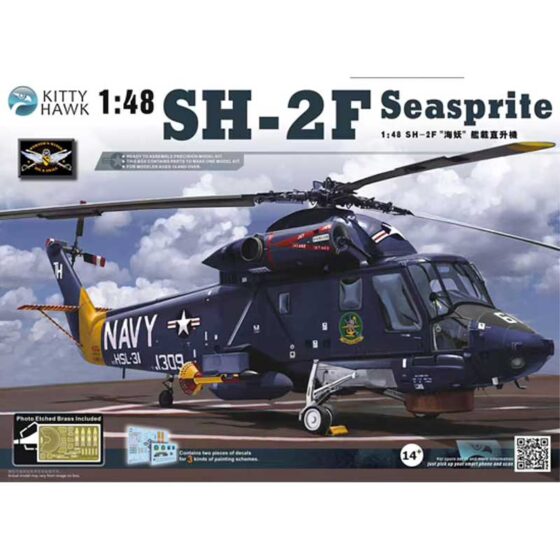 Kitty Hawk Models SH-2F Seasprite (1/48) KH80122 Kitty Hawk Models SH-2F Seasprite (1/48) KH80122