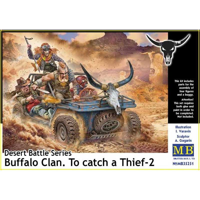 Master Box Desert Battle Buffalo Clan Catch A Thief 2 (1/35) 35251