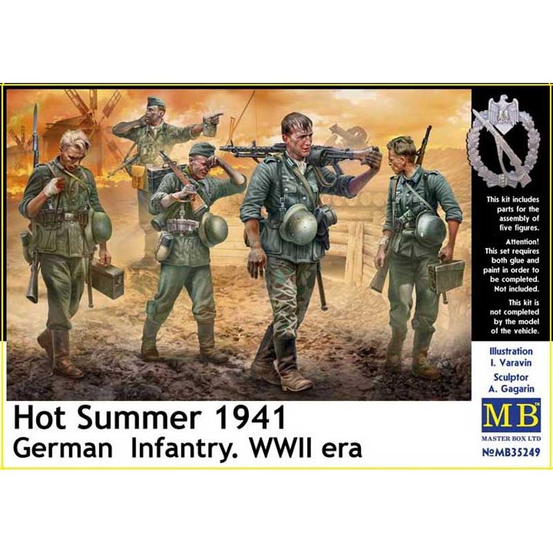 Master Box Hot Summer 1941 German Infantry WWII (1/35) 35249