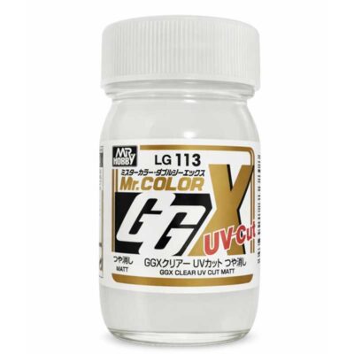 Mr Hobby Mr. Color GGX Clear UV Cut Flat (60ml) LG-113
