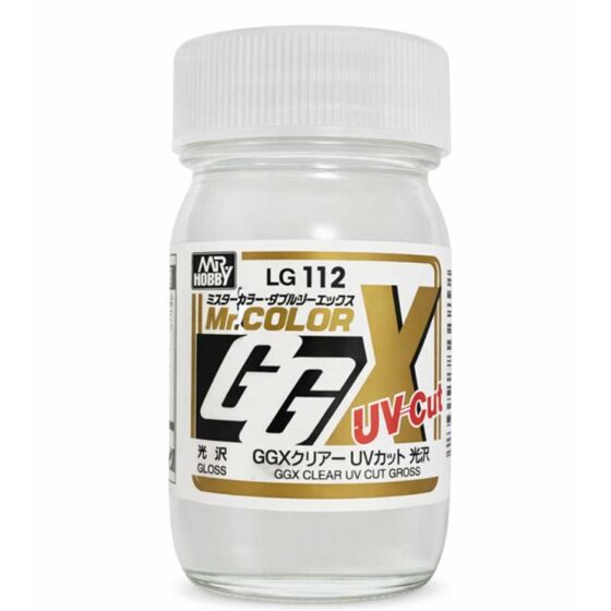Mr Hobby Mr. Color GGX Clear UV Cut Gloss (60ml) LG-112 Mr Hobby Mr. Color GGX Clear UV Cut Gloss (60ml) LG-112