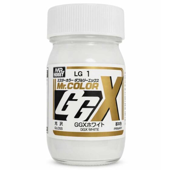 Mr Hobby Mr. Color GGX White (60ml) LG-001 Mr Hobby Mr. Color GGX White (60ml) LG-001