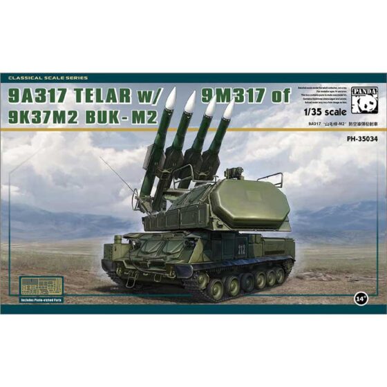Panda Model 9A317 TELAR with 9M317 of 9K37M2 Buk-M2 (1/35) PH35034 Panda Model 9A317 TELAR with 9M317 of 9K37M2 Buk-M2 (1/35) PH35034