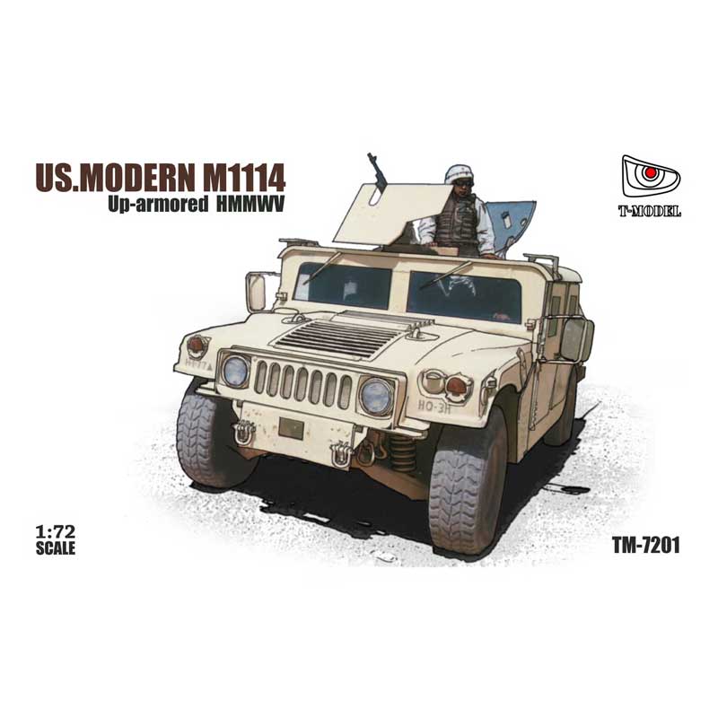 T-Model U.S. HMMWV M1114 (1/72) TM7201