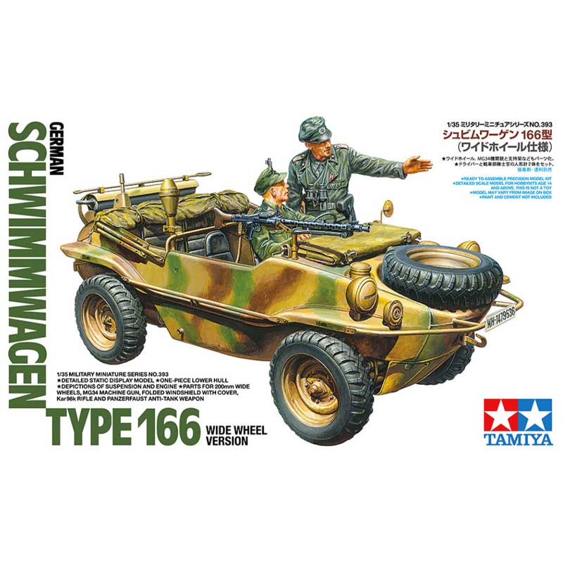 Tamiya German Schwimmwagen Type 166 (1/35) 35393