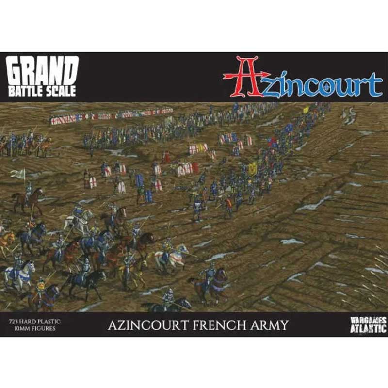 Wargames Atlantic Azincourt French Army (10mm) WAAAC006S