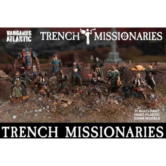 Wargames Atlantic Trench Missionaries (32mm) WAATW001 Wargames Atlantic Trench Missionaries (32mm) WAATW001