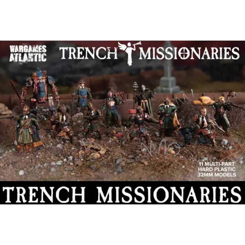 Wargames Atlantic Trench Missionaries (32mm) WAATW001