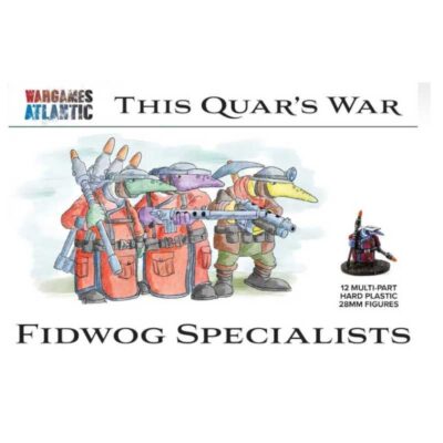Wargames Atlantic Quar Fidwog Specialists (28mm) WAAQU013