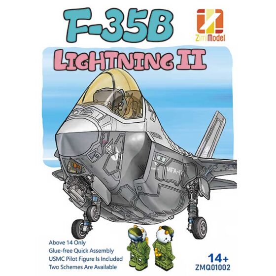 Zimi Model F-35 Lightning II Deformed Model Kit (1/48) ZMQ01002 Zimi Model F-35 Lightning II Deformed Model Kit (1/48) ZMQ01002