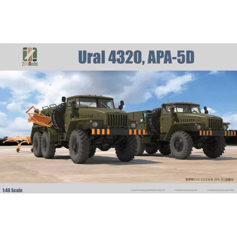 Zimi Model Ural 4320 and APA-5D (1/48) ZM80159