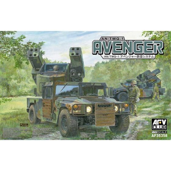 AFV Club US Army AN/TWQ-1 Avenger (1/35) AF35358 AFV Club US Army AN/TWQ-1 Avenger (1/35) AF35358