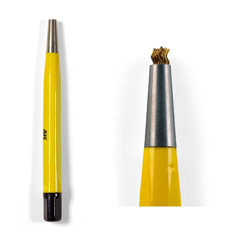 Alternative view of AK Interactive Brass Bristle Pencil Ak9540