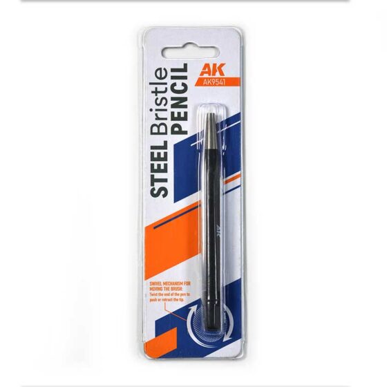 AK Interactive Steel Bristle Pencil Ak9541 AK Interactive Steel Bristle Pencil Ak9541