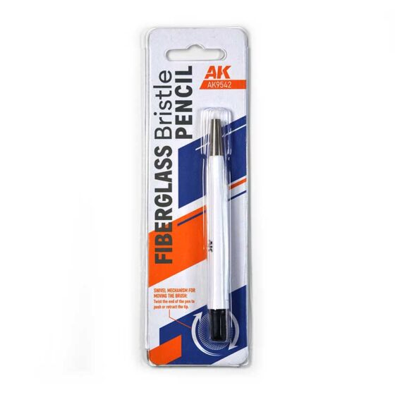 AK Interactive Fiberglass Bristle Pencil Ak9542 AK Interactive Fiberglass Bristle Pencil Ak9542