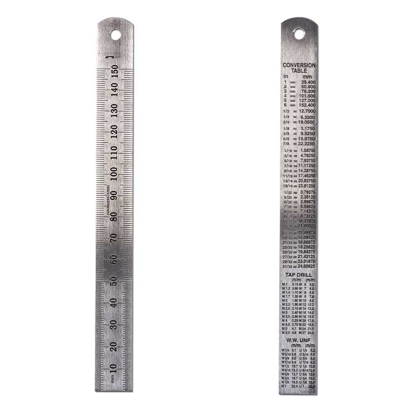 Alternative view of AK Interactive Stainless Steel Ruler 150Mm Ak9546