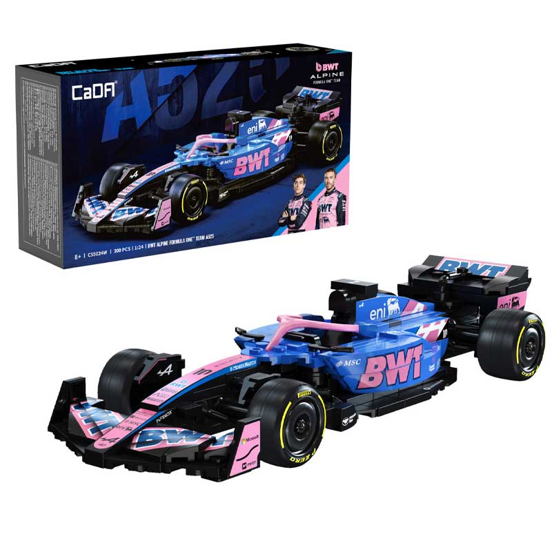 CaDA Bricks BWT Alpine F1 Team A525 Racing Car (1/24) C55024W