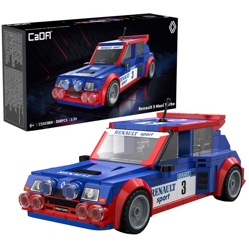 CaDA Bricks Renault 5 Maxi Turbo (1/24) C55038W