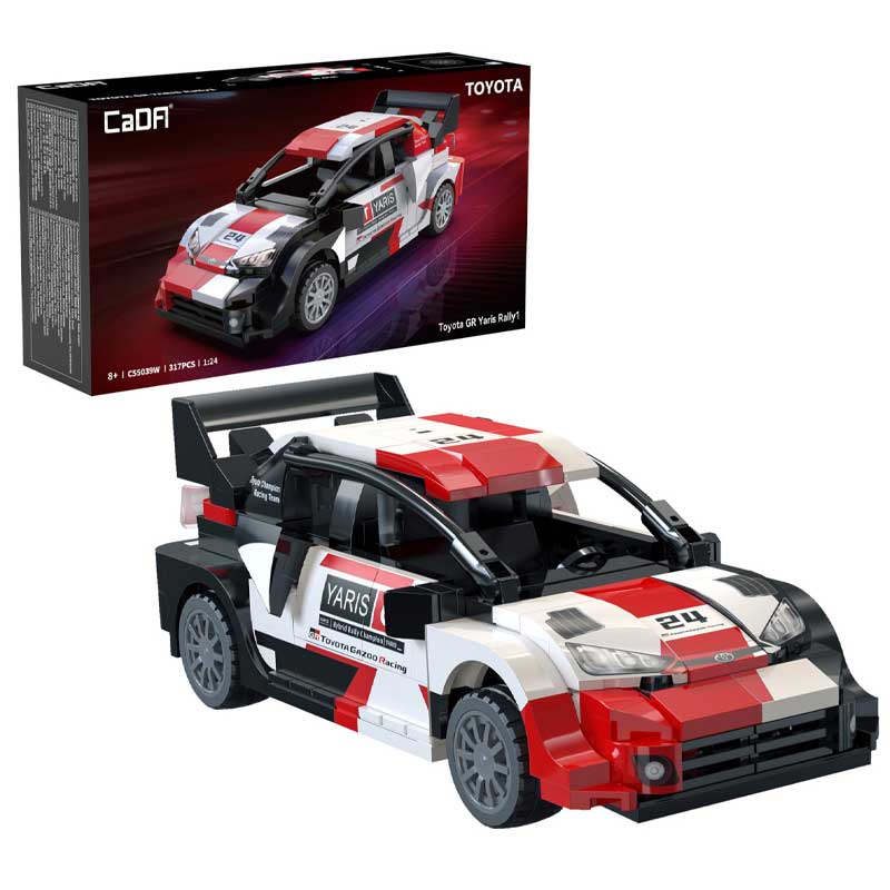 CaDA Bricks Toyota GR Yaris Rally1 Car (1/24) C55039W