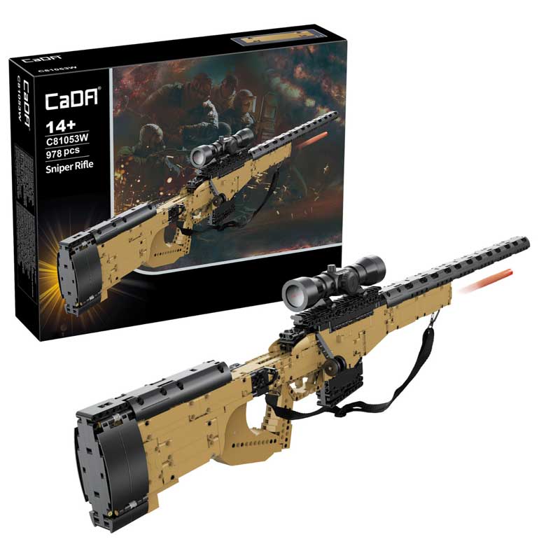 CaDA Bricks L96A1 Sniper Rifle Brick Model C81053W