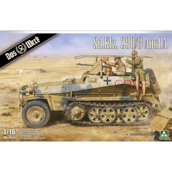 Das Werk Sd.Kfz. 250/3 Ausf. A Greif (1/16) DW16019 Das Werk Sd.Kfz. 250/3 Ausf. A Greif (1/16) DW16019