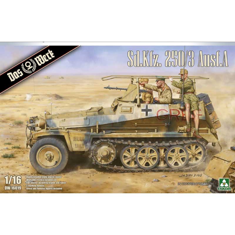 Das Werk Sd.Kfz. 250/3 Ausf. A Greif (1/16) DW16019