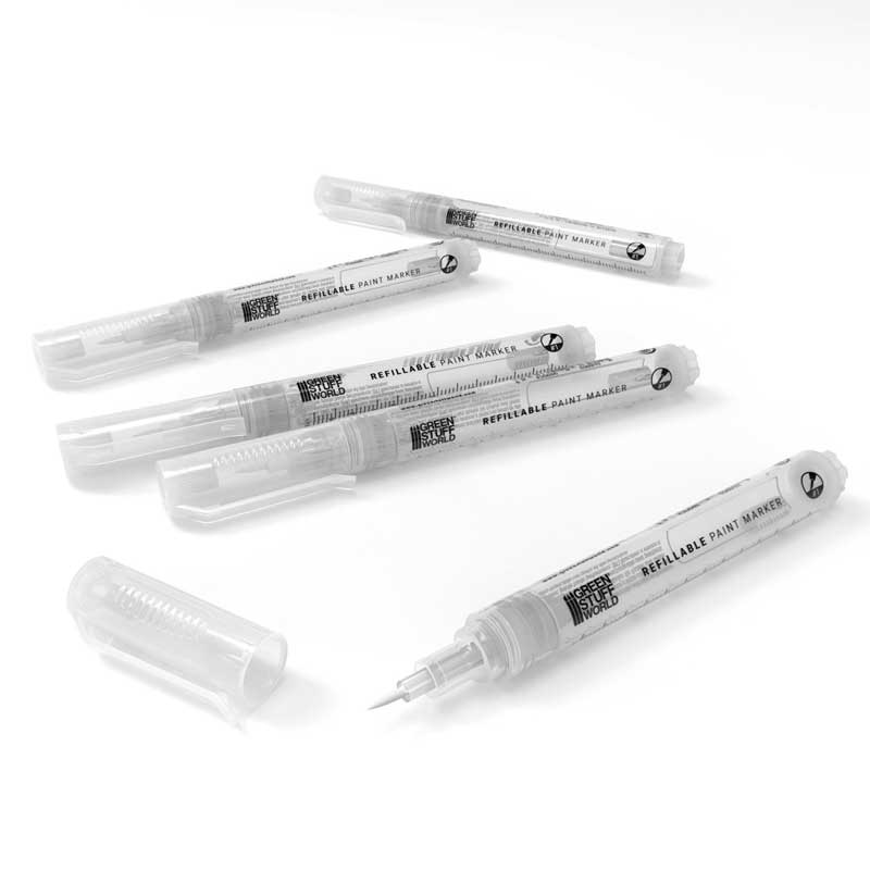GreenStuffWorld Refillable Markers 1 – Detail (5 Units) 14193