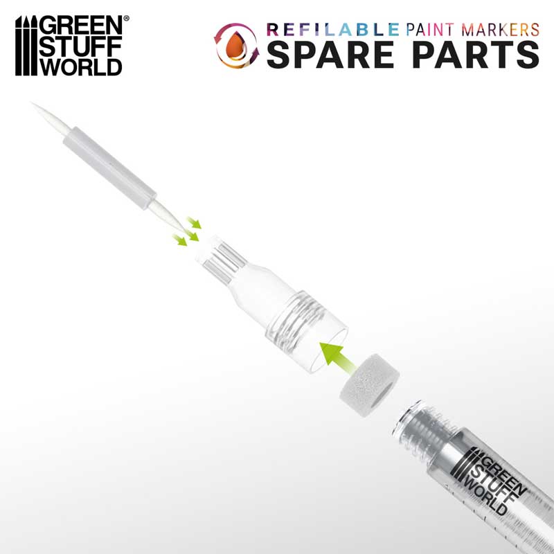 GreenStuffWorld Refills for Refillable Marker 1 (10 Units) 6560 - Image 3
