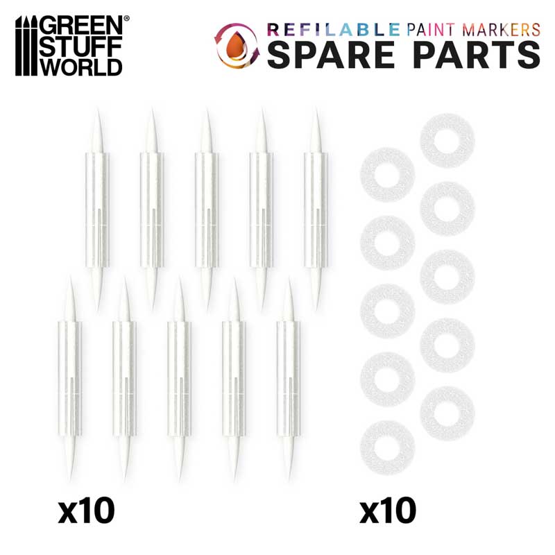 GreenStuffWorld Refills for Refillable Marker 1 (10 Units) 6560 - Image 4