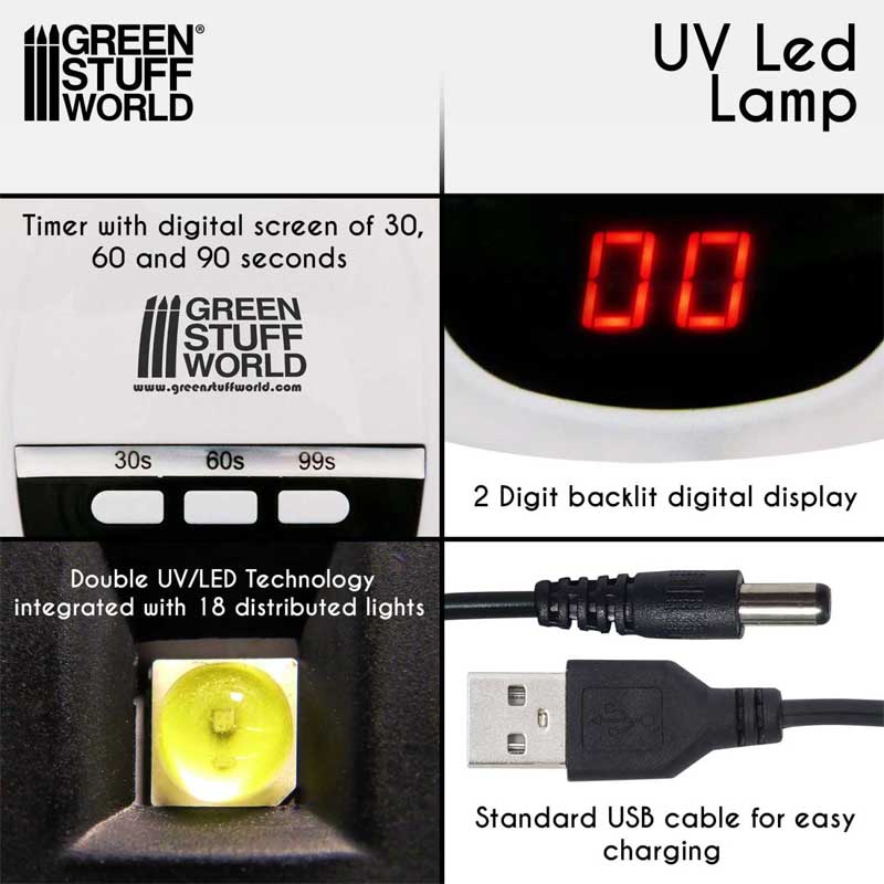 GreenStuffWorld Ultraviolet LED Lamp - Image 3