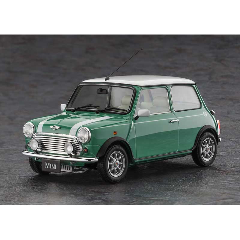 Alternative view of Hasegawa 1997 Mini Cooper Heritage Almond Green (1/24) 20789