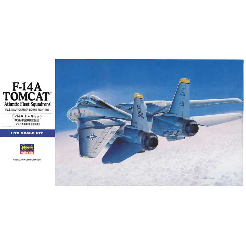Hasegawa F-14A Tomcat Atlantic Fleet US Navy (1/72) HAE14