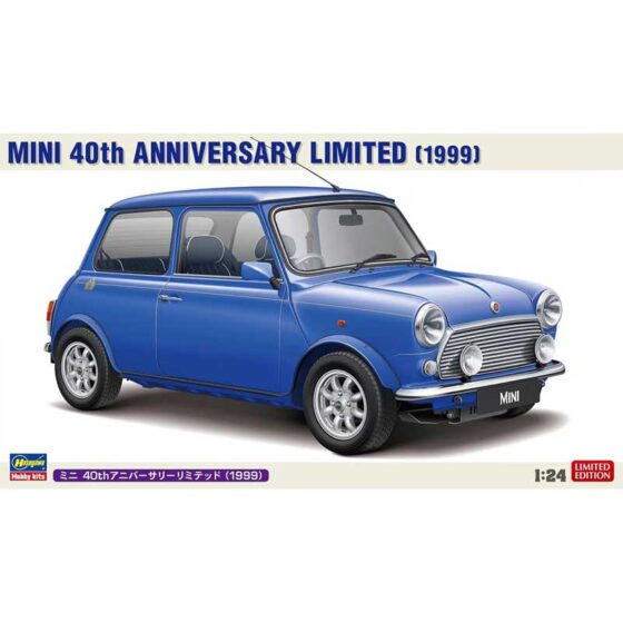 Hasegawa 1999 Mini 40th Anniversary Limited Edition (1/24) 20765 Hasegawa 1999 Mini 40th Anniversary Limited Edition (1/24) 20765