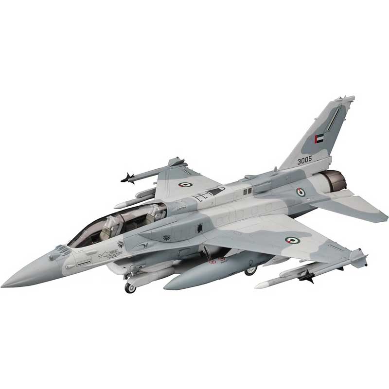 Alternative view of Hasegawa F-16F (Block 60) Fighting Falcon (1/72) HAPT44