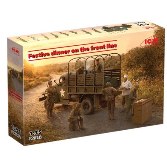 ICM Festive Dinner On The Front Line(1/35) DS3532 ICM Festive Dinner On The Front Line(1/35) DS3532