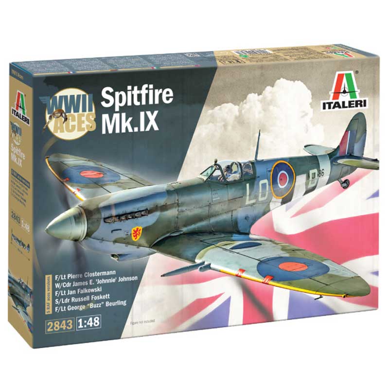 Italeri Spitfire Mk. IX Aces (1/48) 2843