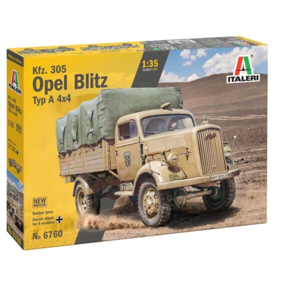 Italeri Kfz. 305 Opel Blitz Typ A 4x4 (1/35) 6760 Italeri Kfz. 305 Opel Blitz Typ A 4x4 (1/35) 6760