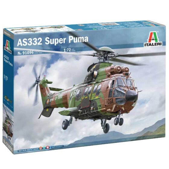 Italeri AS332 Super Puma (1/72) 91096 Italeri AS332 Super Puma (1/72) 91096