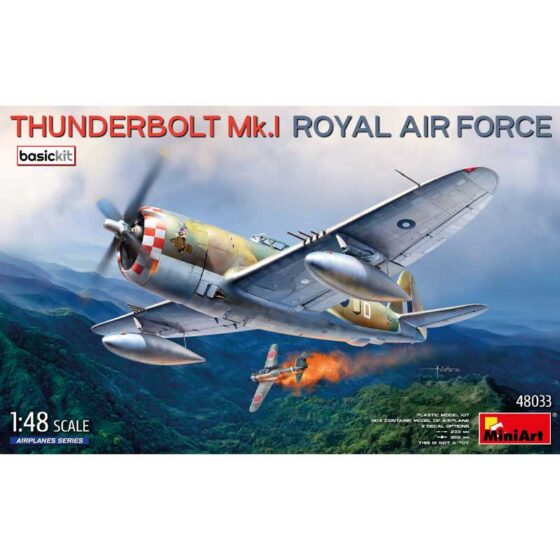 MiniArt Thunderbolt Mk.I Royal Air Force (1/48) 48033 MiniArt Thunderbolt Mk.I Royal Air Force (1/48) 48033